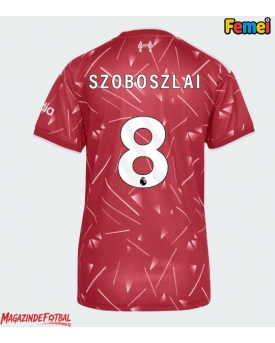 Liverpool Dominik Szoboszlai #8 Tricou Fotbal Replică 2026-27 Femei Acasa Liverpool Dominik Szoboszlai #8 Tricou Fotbal Replică 2026-27 Femei Acasa
